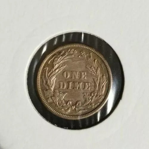 1902 USA Dime Silver coin EF