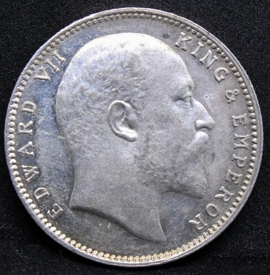 1904 rupee Edward VII India-British Rupee KM 508 UNC