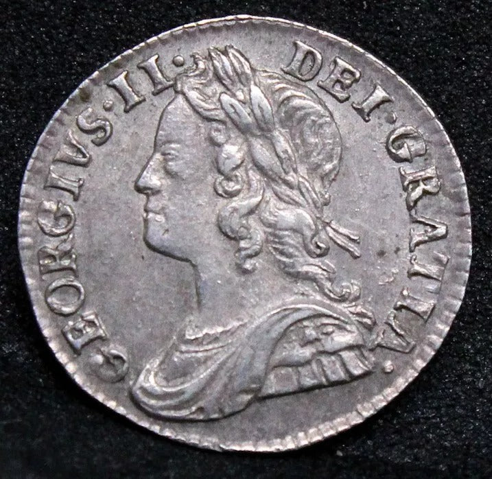 2 Pence 1756, Maundy issue. George II. S.3714. EF