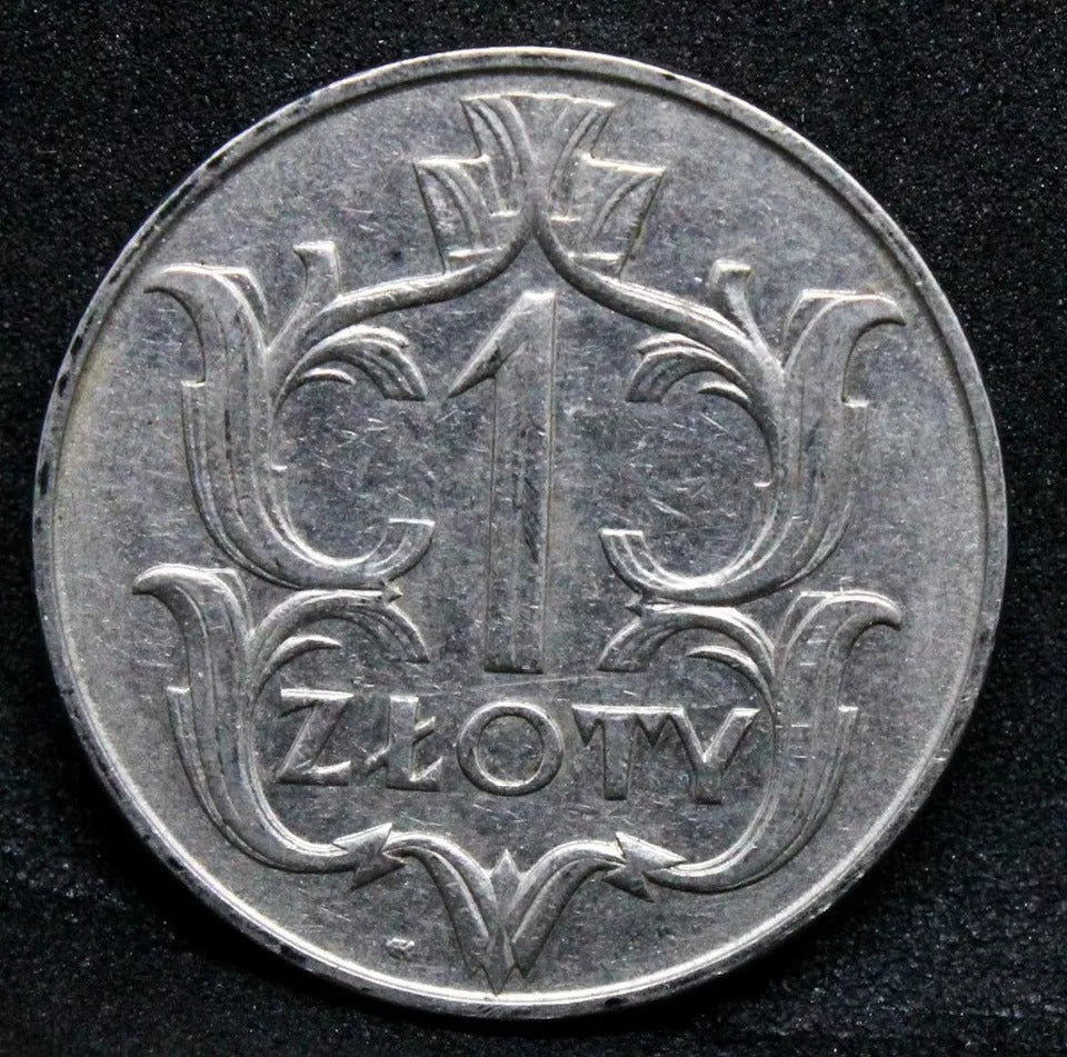 1929 Zloty, Poland/polish Republic. KM-Y14 EF