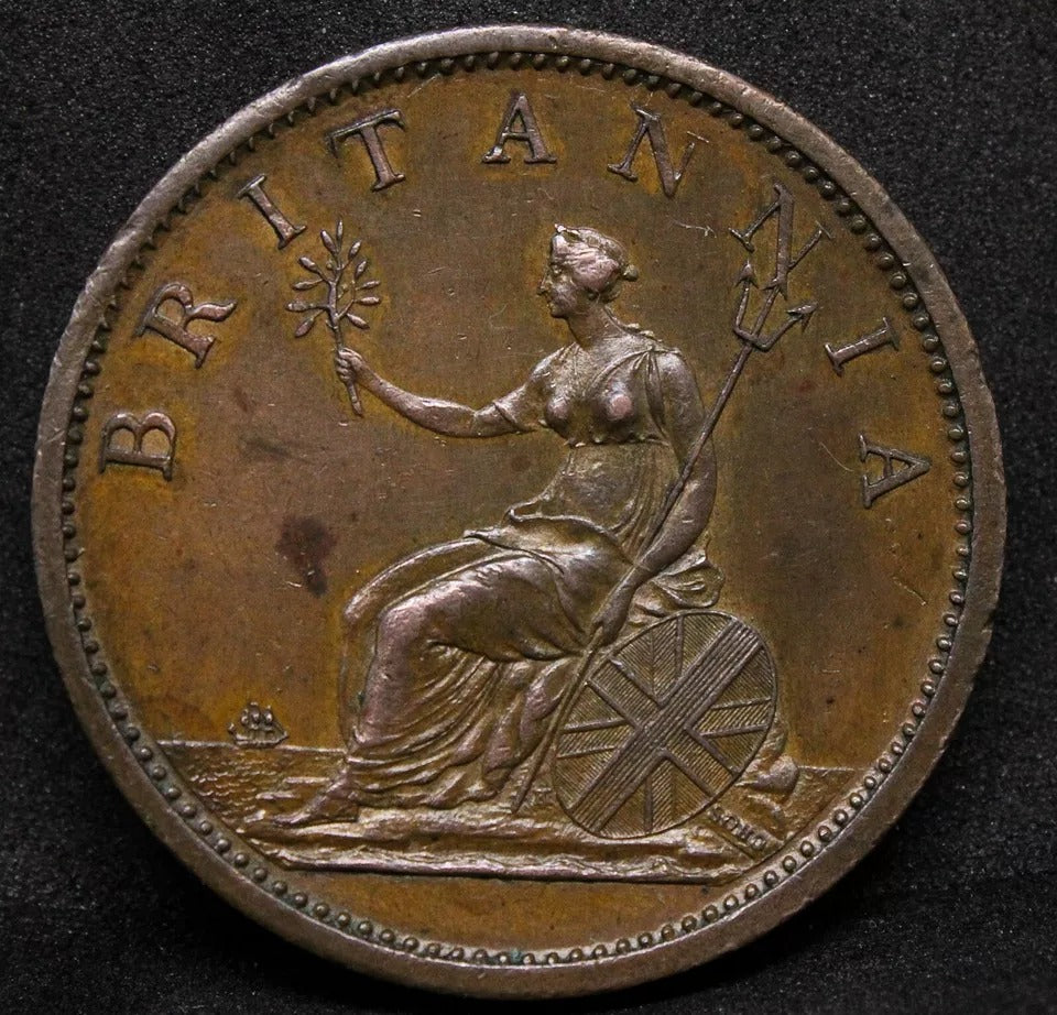 1 penny 1806, George III. S.3870 UNC