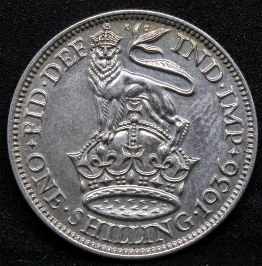 1 Shilling 1936, Britain George V. S.4039. UNC