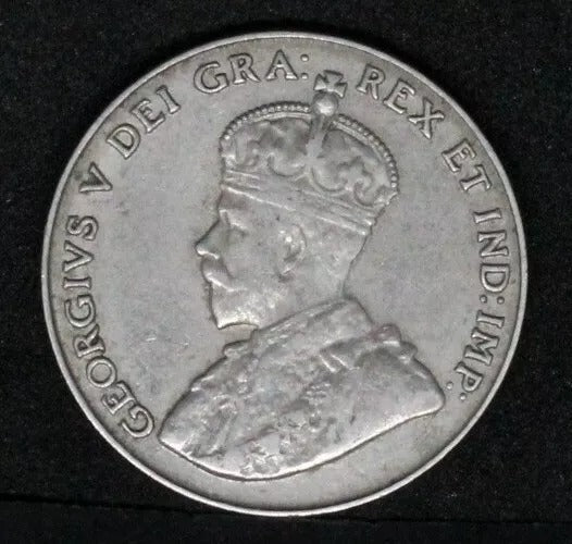 1929 5 Cent Canada, George V, GVF, KM-29