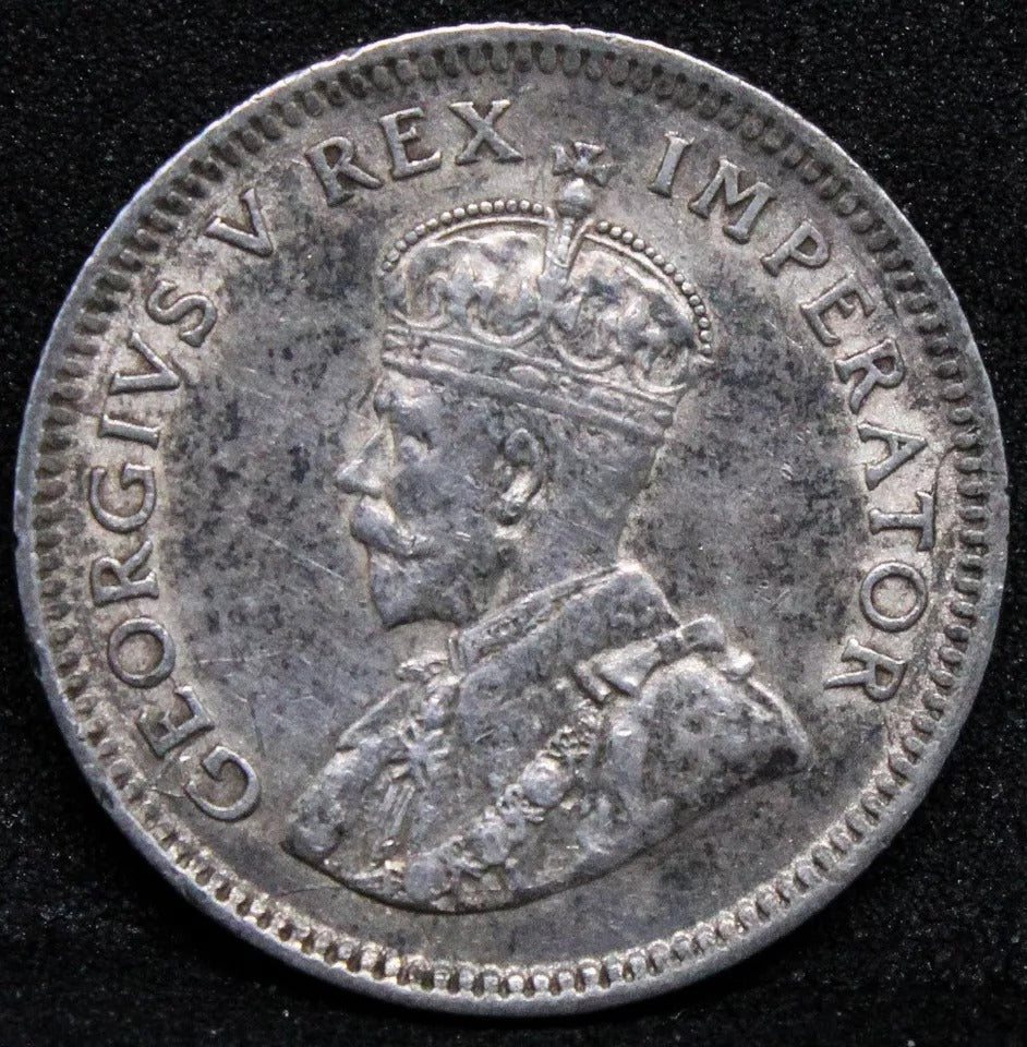 6 pence 1927, South Africa. George V. KM-16.1
