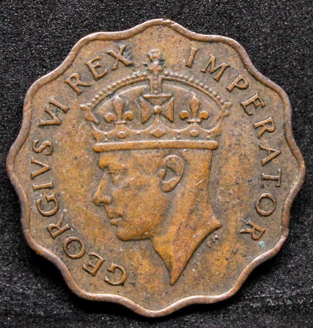 1 Piastre 1942. Cyprus George VI. KM-23a