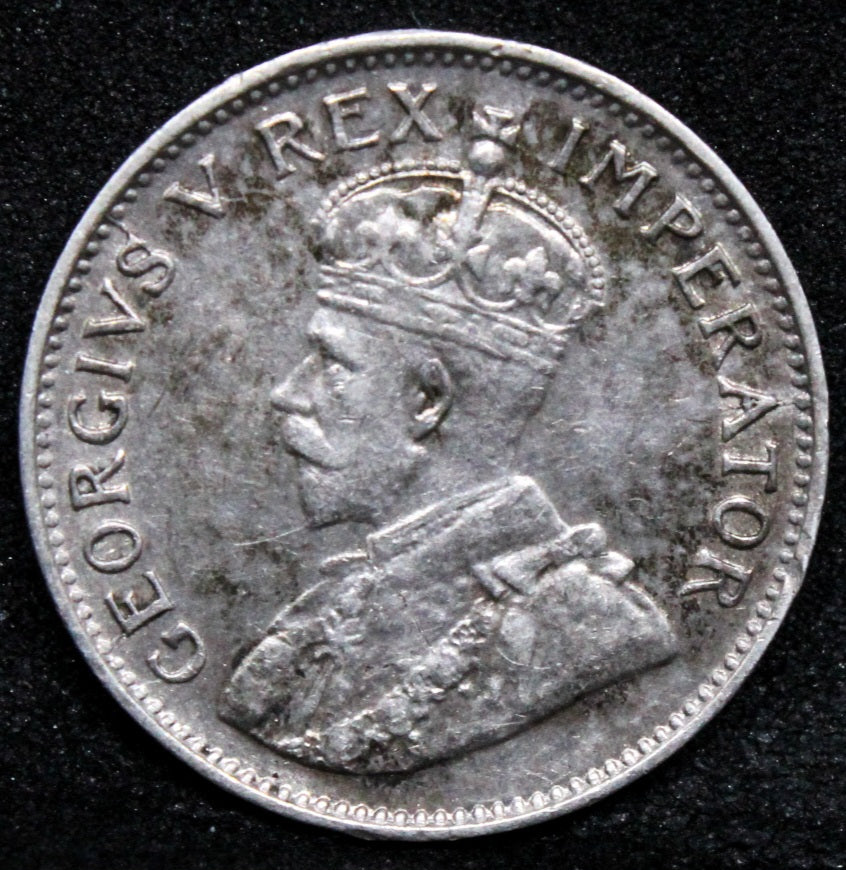 1933 3 Pence South Africa, George V. KM-15.1 VF