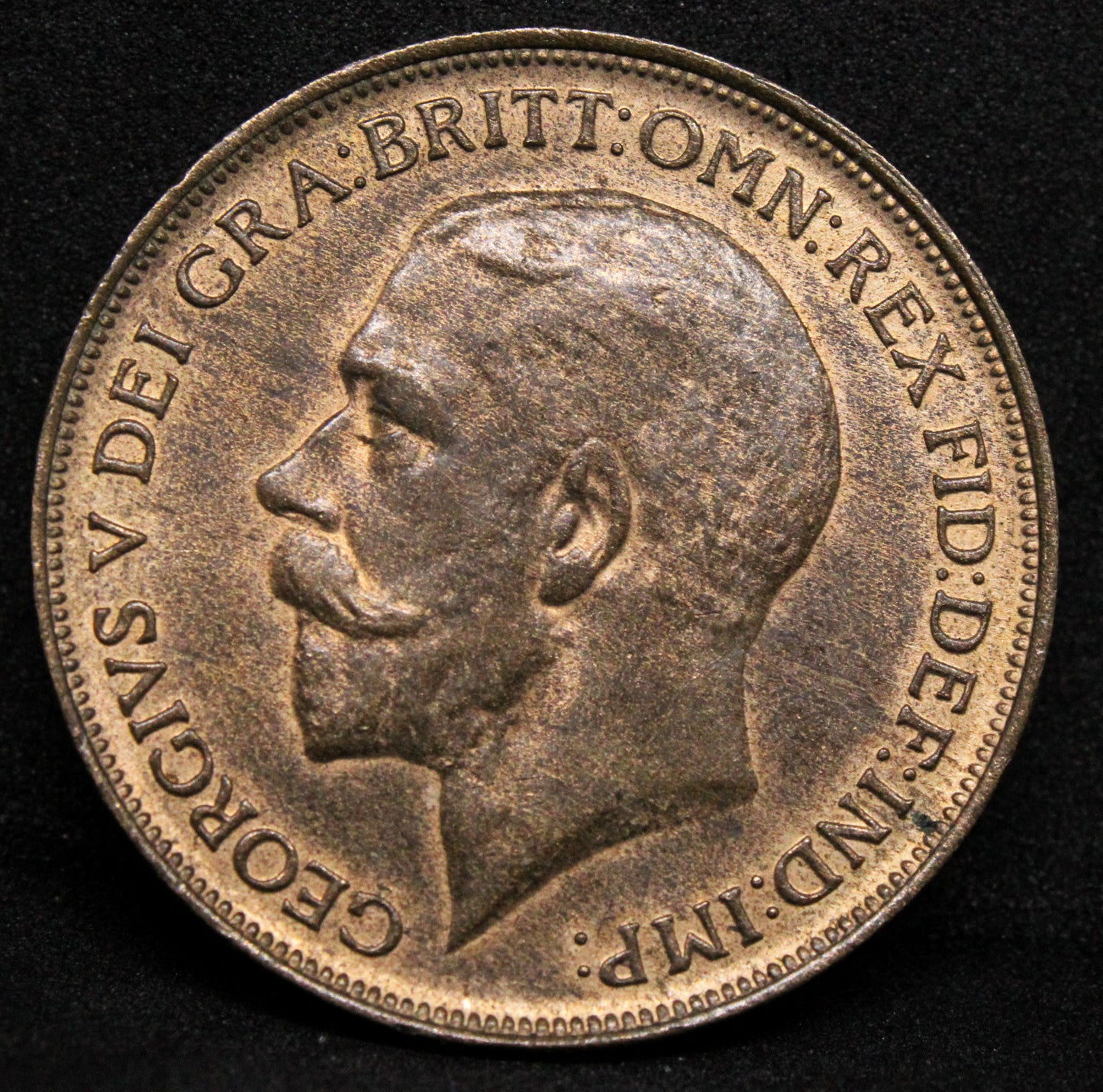 1911 penny , George V. S.4051. UNC