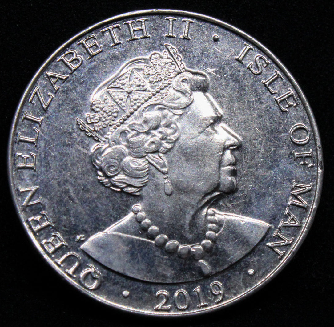 2019 10 Pence - Elizabeth II Manx Cat. Isle of man. KM-1581.
