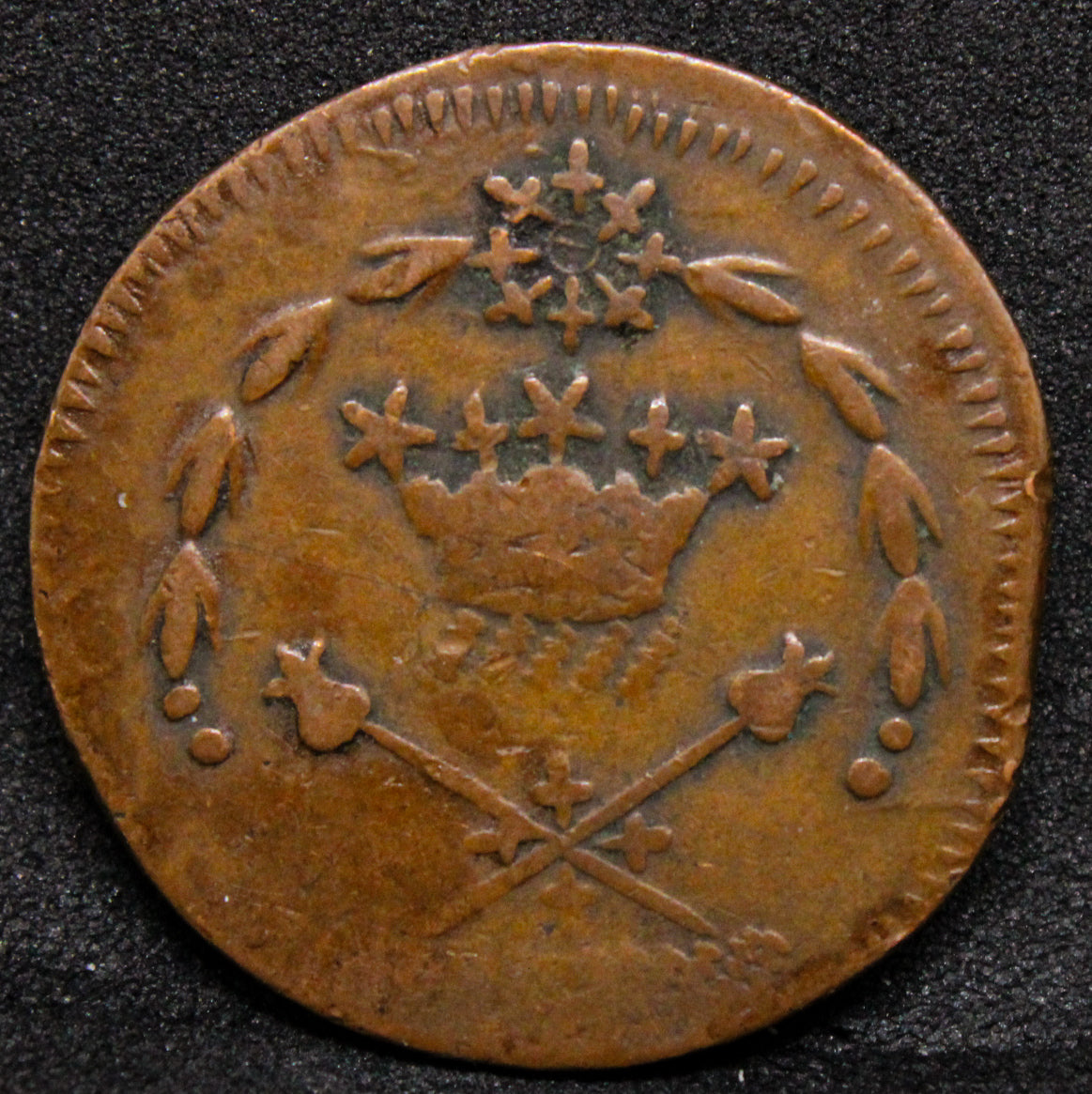Farthing token - Harrison 18th century Scotland Lothian Edinburgh D&H#86
