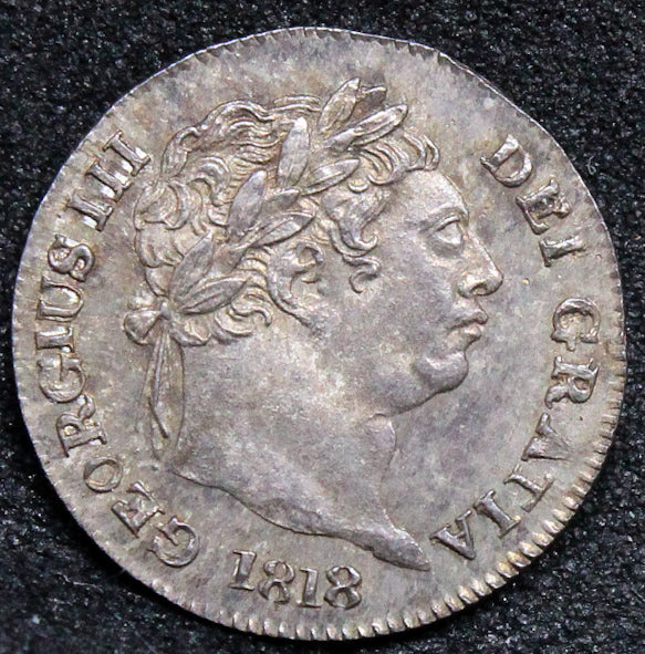 1818 G.BRITAIN PENNY MAUNDY .NGC MS 65
