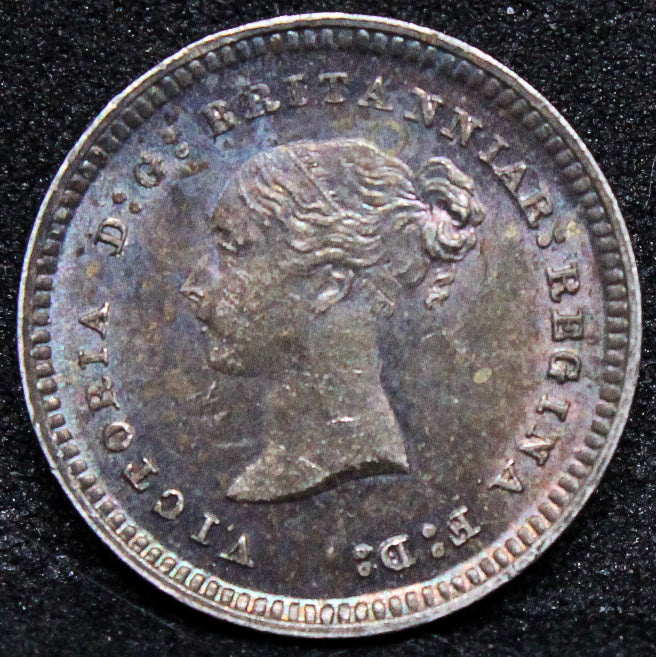 1887 G.BRITAIN 2 PENNY MAUNDY, Queen Victoria .NGC MS 63 SOLD..