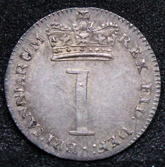 1818 G.BRITAIN PENNY MAUNDY .NGC MS 63