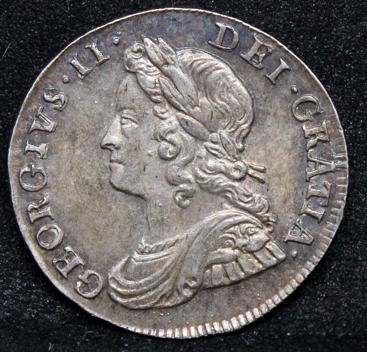 1746/5 G.BRITAIN 3 PENNY MAUNDY George II.NGC MS 66