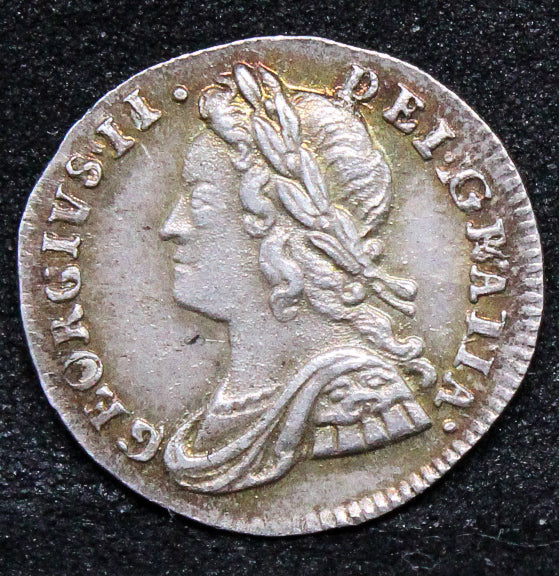 1732 G.BRITAIN PENNY BULL-1821 ESC-2333 Maundy Issue George II .NGC MS 64. TOP POP SOLD..