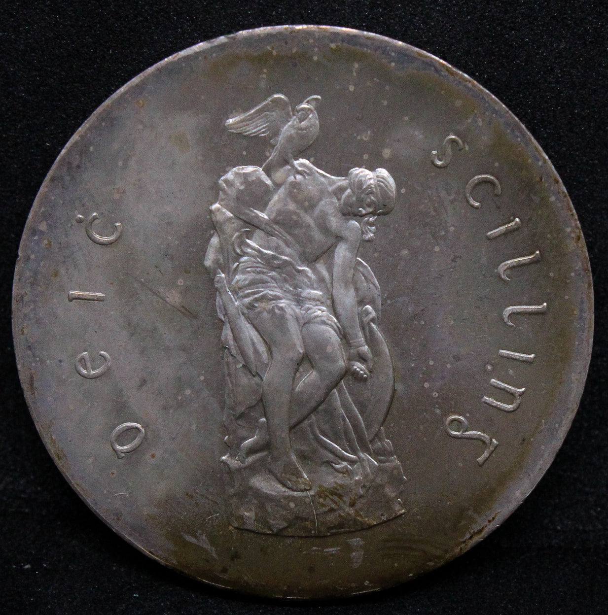 1966 IRELAND SILVER 10 SHILLINGS EASTER UPRISING PROOF .NGC PF 67