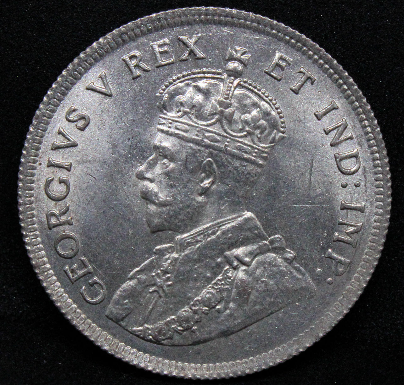1921 EAST AFRICA 1 SHILLING George V. NGC MS 63 TOP POP