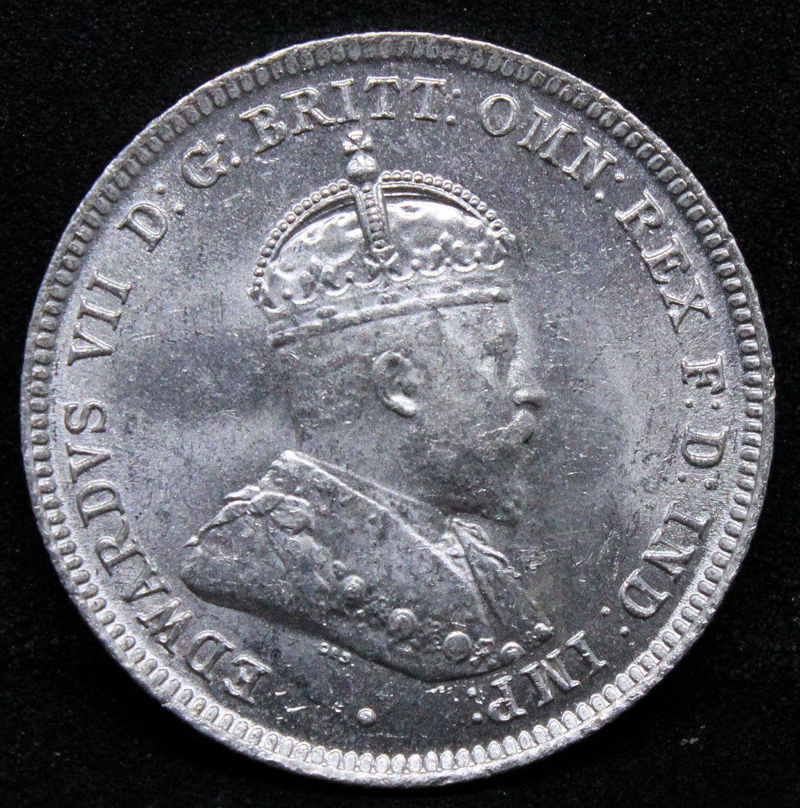 1910 AUSTRALI.A 1 SHILLING Edward VII.NG.C MS 62 SOLD..
