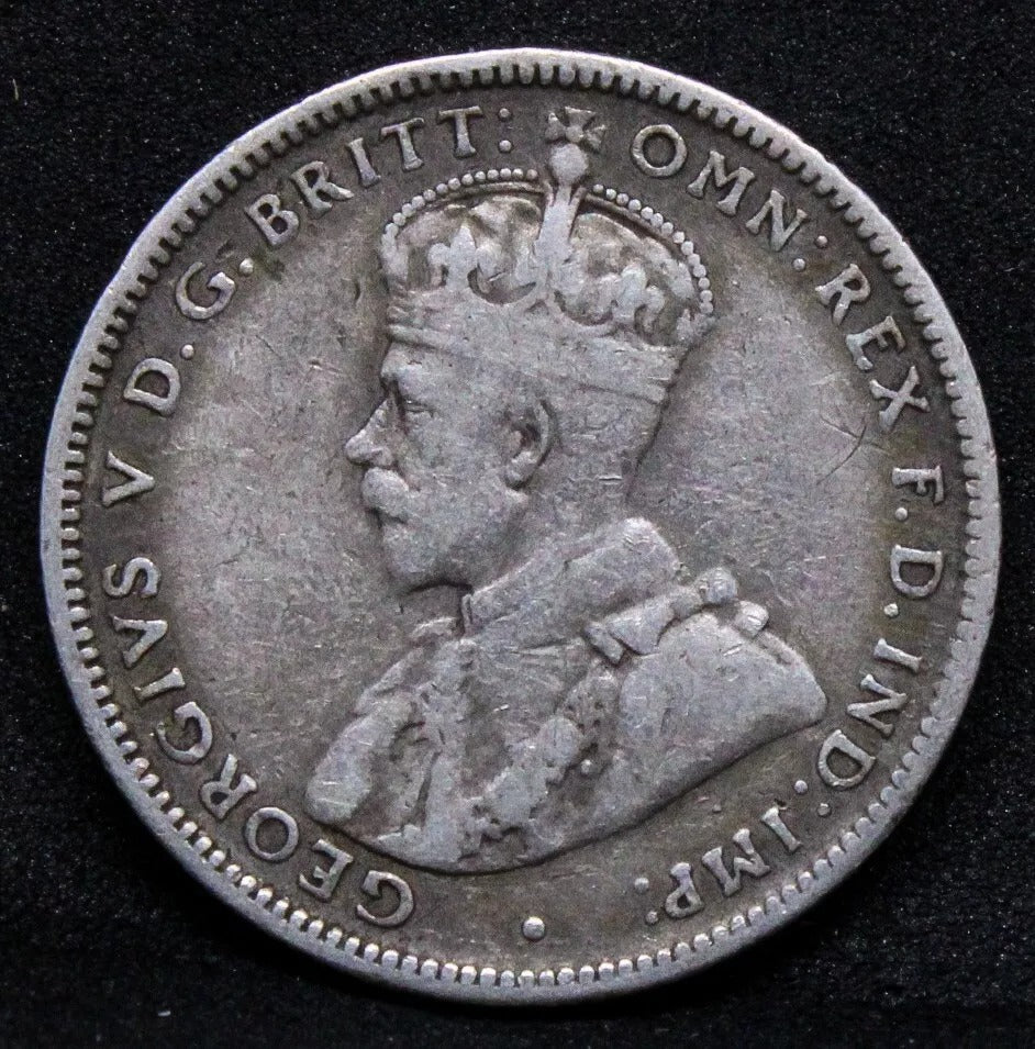1 Shilling 1922, George V. Australia. KM-26