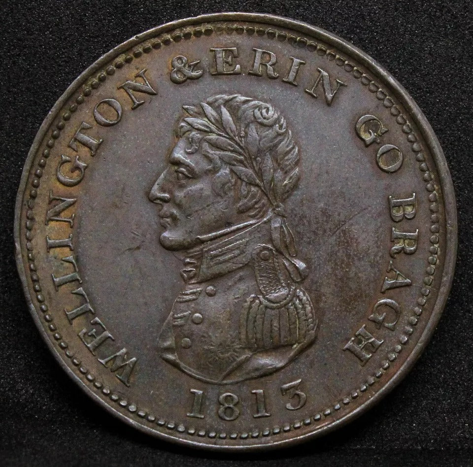 IRELAND, Dublin. E Stephens. Penny token 1813 W.1851. EF
