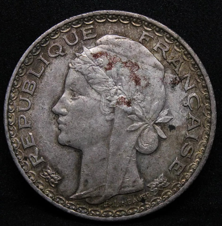 1 Piastre 1931. French Indo-China. KM-19. aUNC