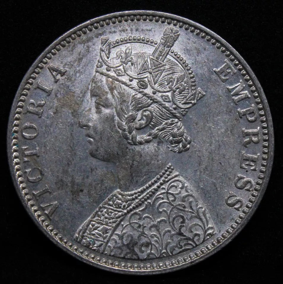 1901-B Victoria India-British Rupee KM 492 UNC