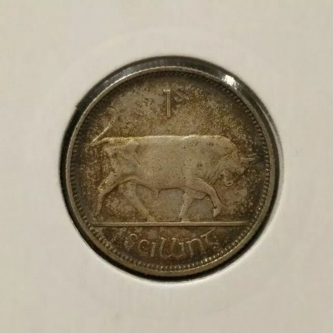 1933 Ireland Republic Shilling KM 6 EF