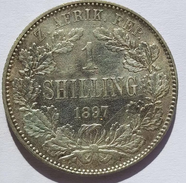 1897 shilling (Zuid Afrikaansche Republiek) - South Africa, aUNC