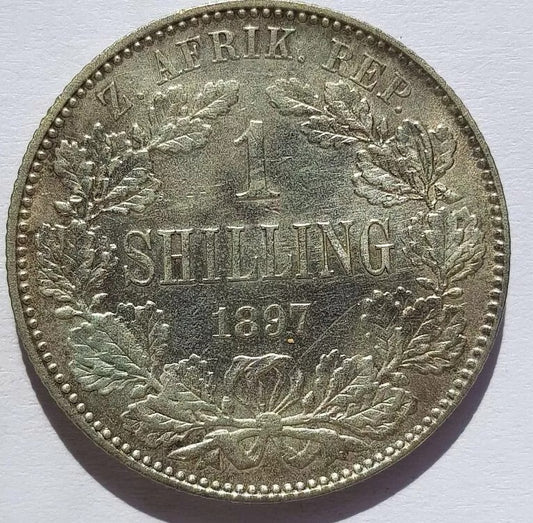 1897 shilling (Zuid Afrikaansche Republiek) - South Africa, aUNC
