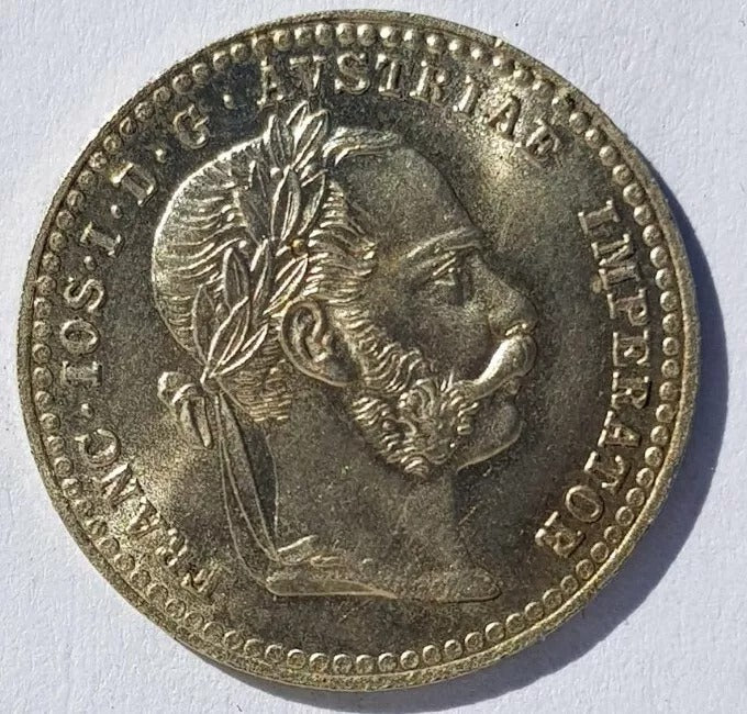 1869 10 Kreuzer Austria, Franz Joseph I
