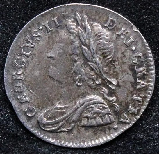 1 Penny (maundy issue) 1740/30 (overdate) George III. S.3715. EF
