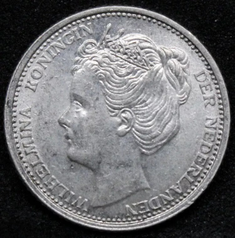 10 cents 1906. Netherlands. Wilhelmina I. KM-136. UNC