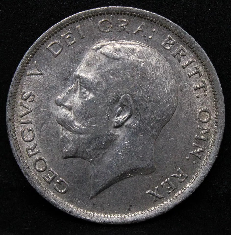 1/2 Crown 1918, Great Britain George V. S.4011 aUNC