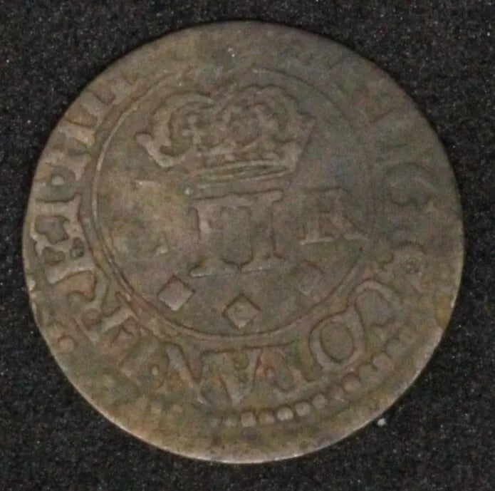 Twopence or turner =2d Scottish Copper Charles I Spink 5598 Scotland C.1632 to 3
