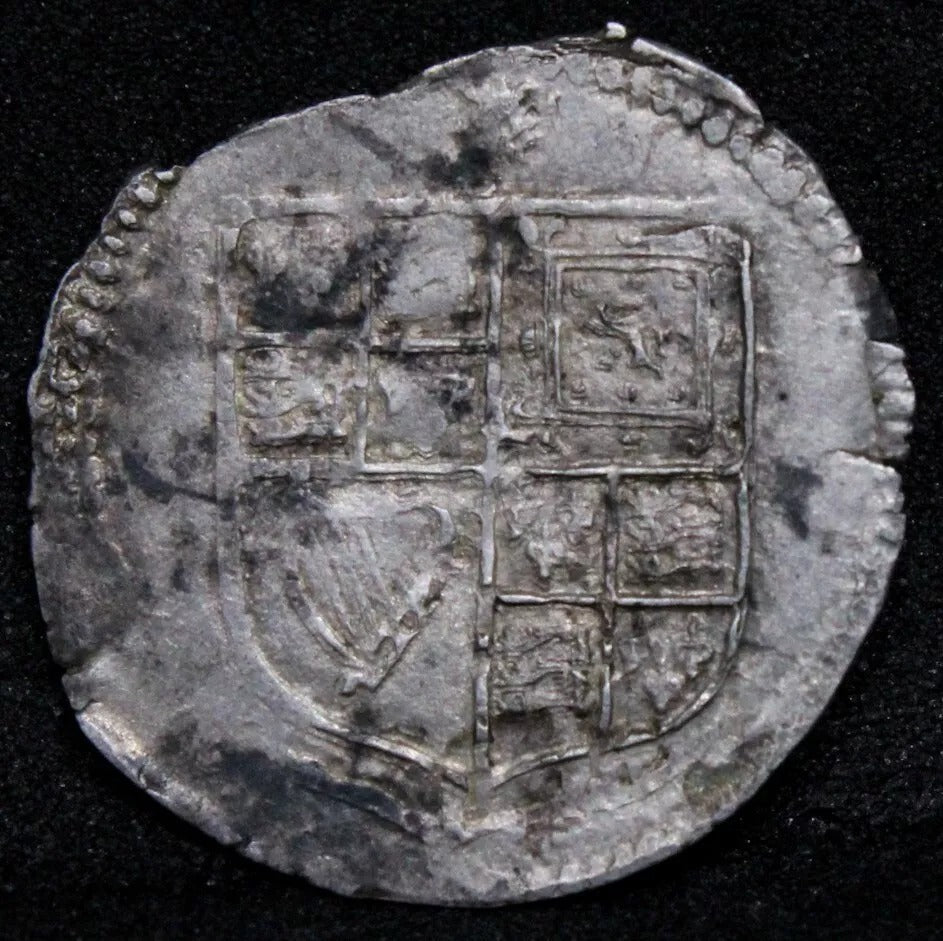 Half Groat 1603-25, James I. Hammered silver. S.2649. MM:Thistle sharp example