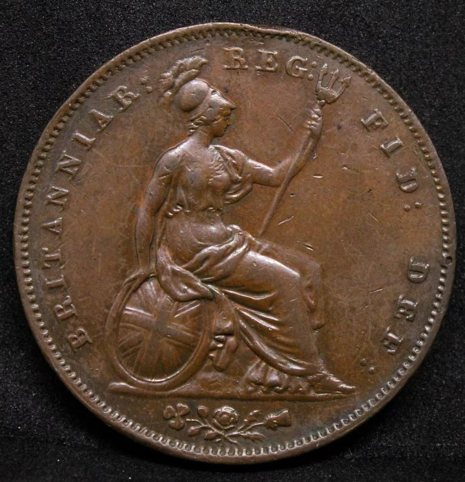 1 penny 1853, Queen Victoria. S.3948.