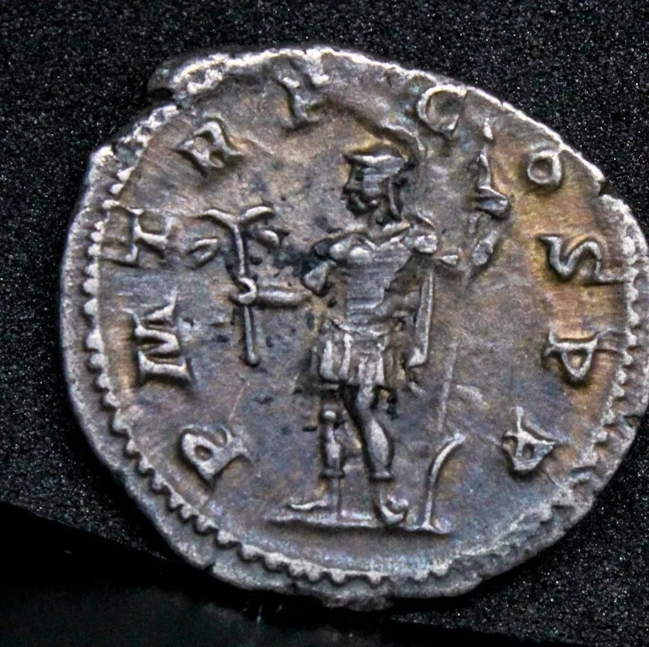 Severus Alexander A.D. 224 AR Denarius, Silver Roman Imperial Coin