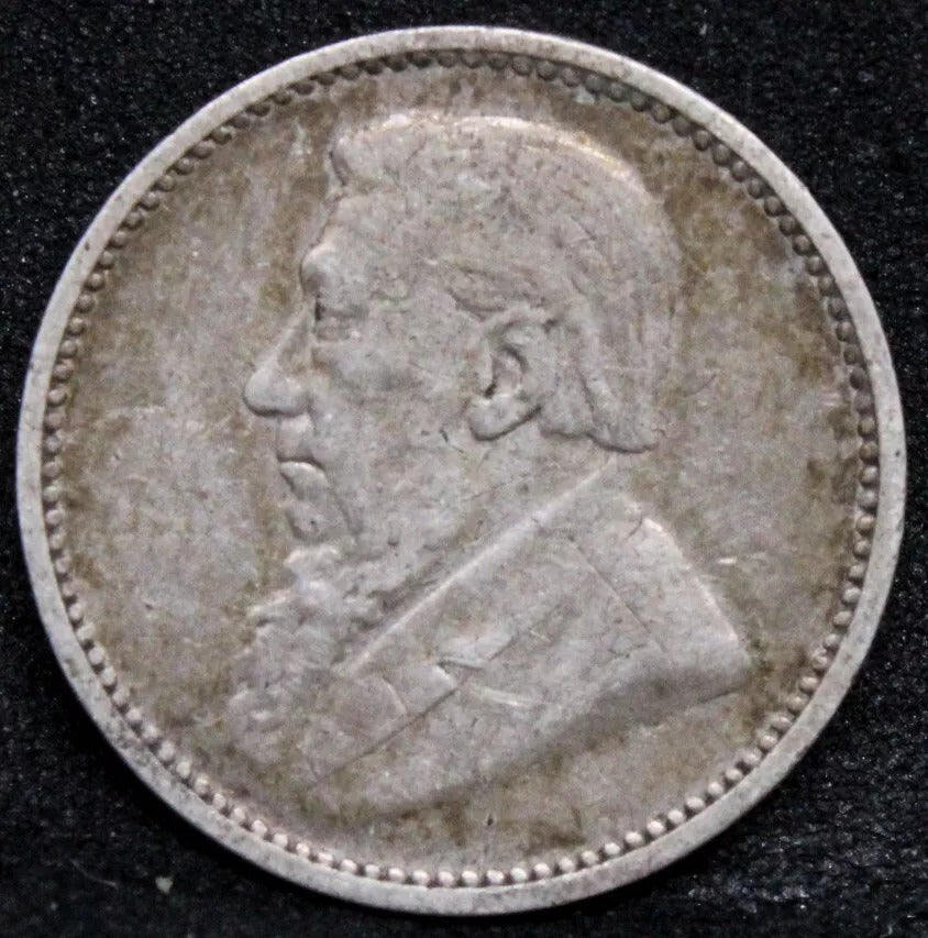 1894 3 Pence, South Africa. VF. Rare key date any grade