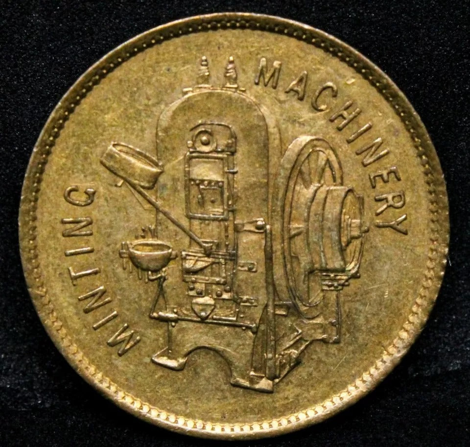 Taylor & Challen Advertising Token. Birmingham Late 19thC ND Coin Press