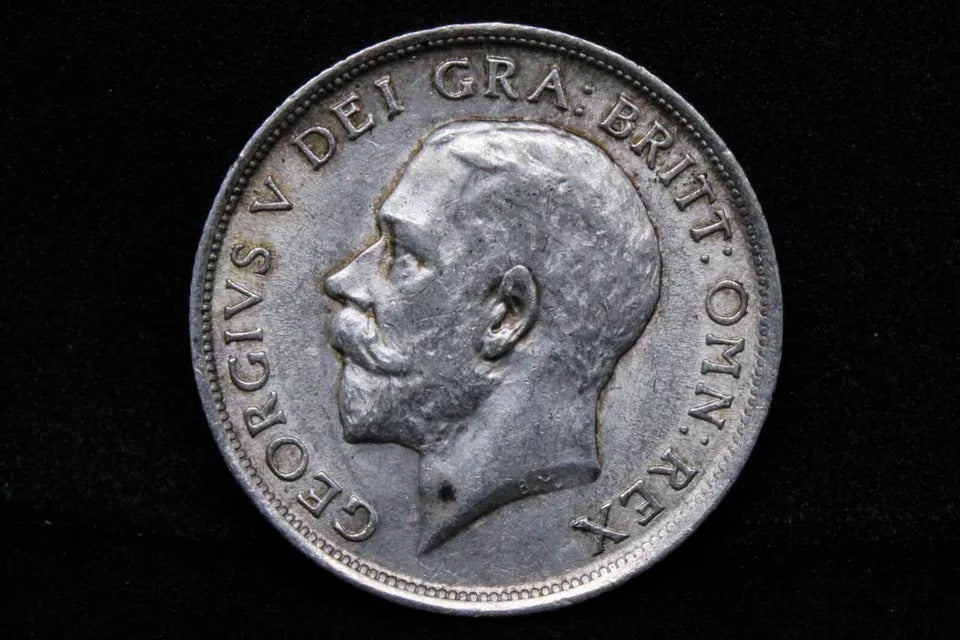 1 Shilling 1917, George V. S-4013. Silver coin UNC