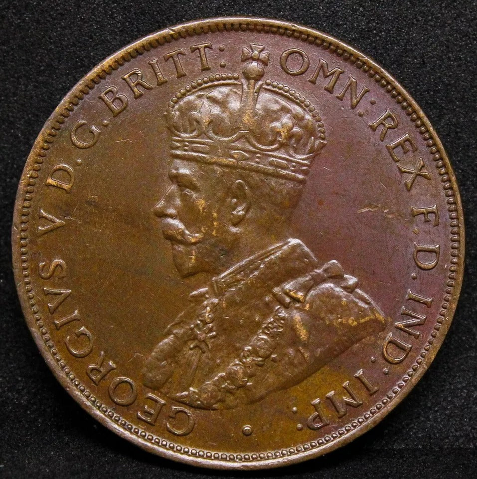 1 Penny 1934, Australia George V. KM-23. UNC