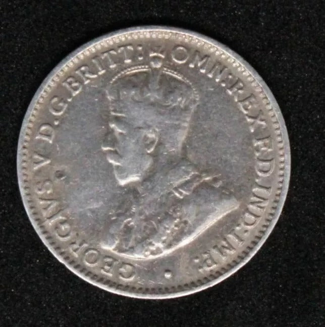 1926 Australia 3 pence George V.