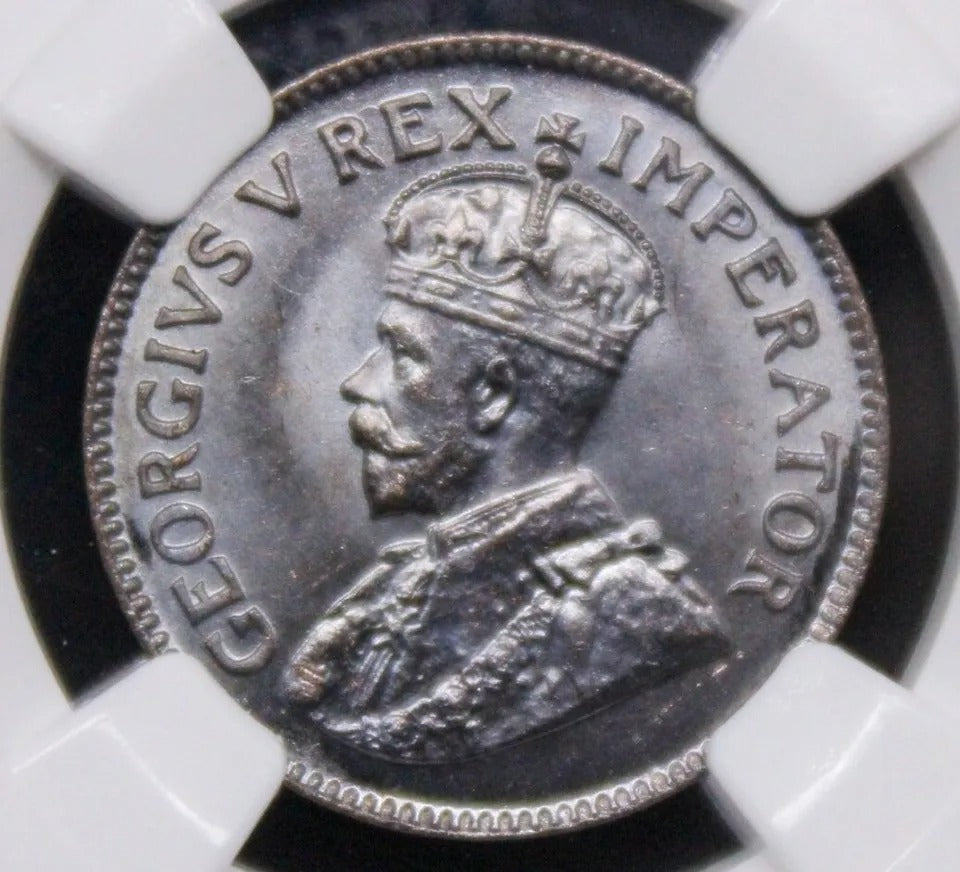 south africa 1928 1/4 penny Farthing George V NGC MS66 KM-12.2