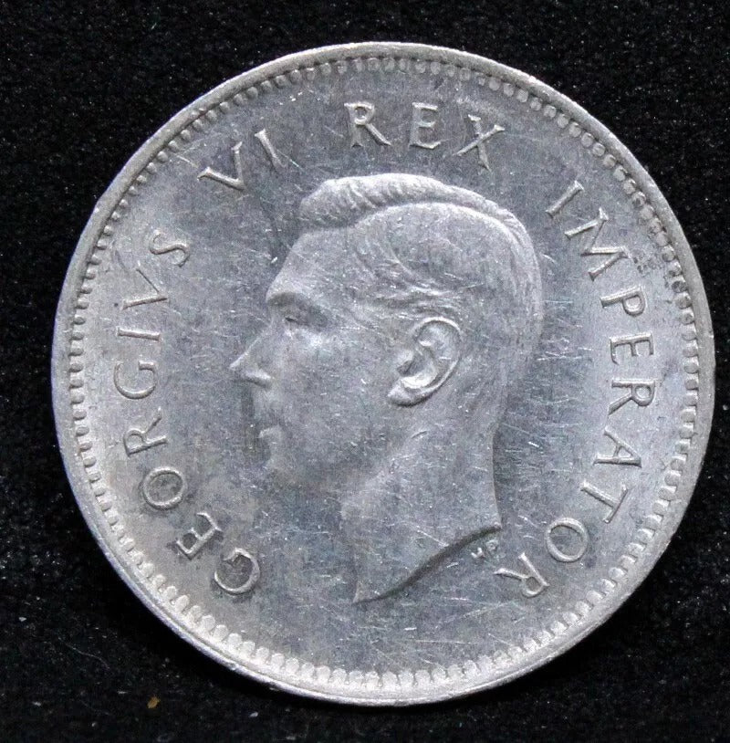 3 pence 1939 south africa George VI. KM-26. UNC