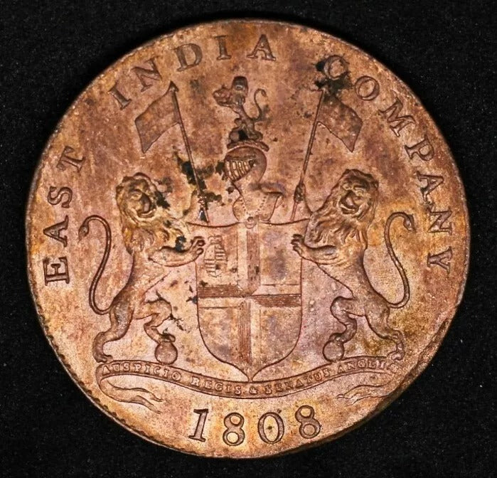 20 Cash East India company, Madras Presidency, KM321 Admiral Gardner shipwreck