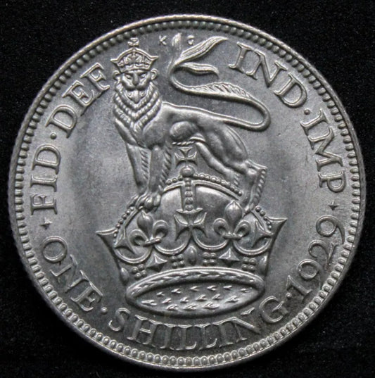 1 Shilling 1929, Britain George V. S.4039. UNC