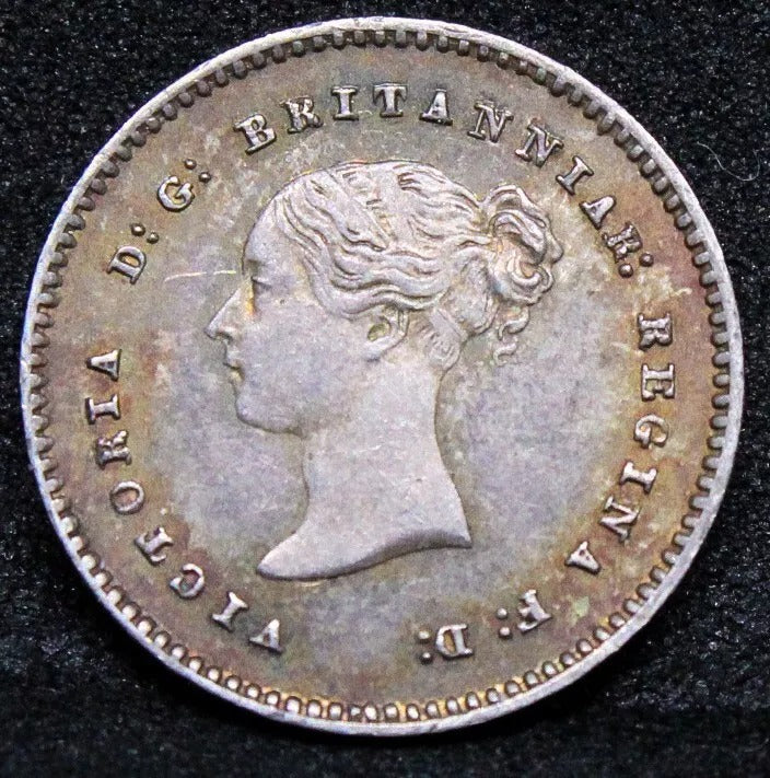 2 pence (maundy) 1857, Queen Victoria. S.3919. UNC