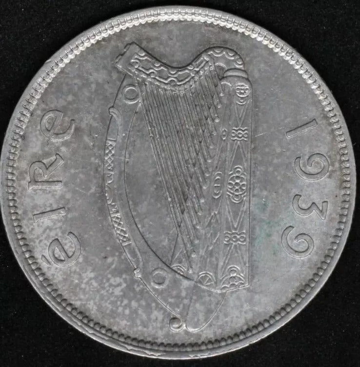 1939 Ireland 1/2 Crown UNC