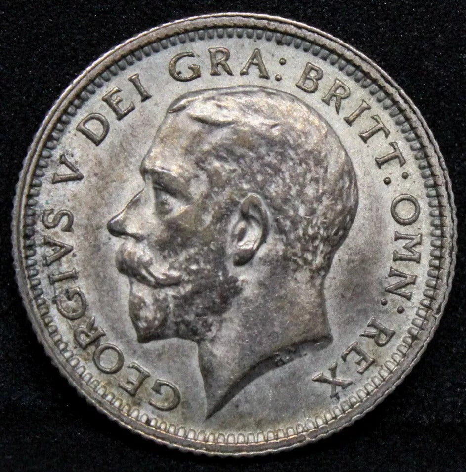 6 Pence 1926, Great Britain George V. S.4025. UNC