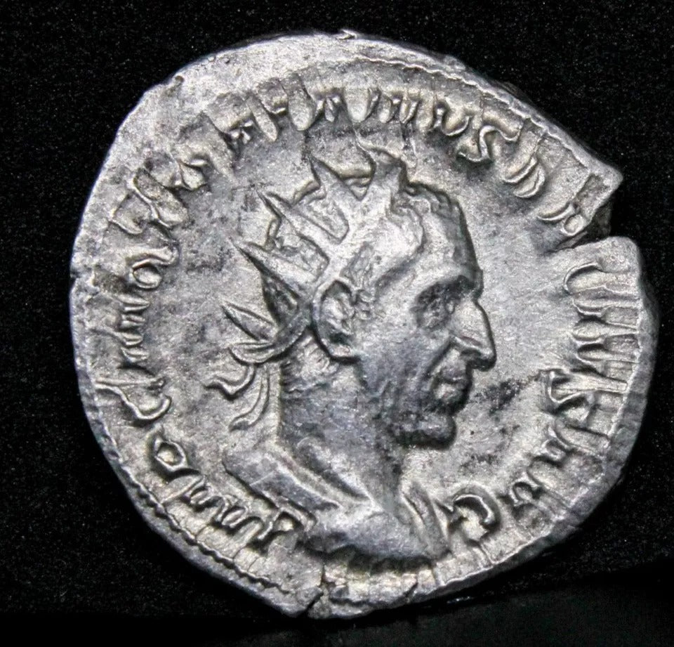 Trajan Decius AR Silver Antoninianus. Roman Imperial Coin. REF:RIC 1b Sear 9365