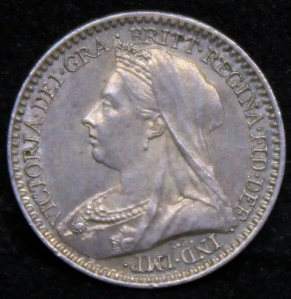 1 penny Maundy issue 1894, Victoria Widow head. S.3947 UNC